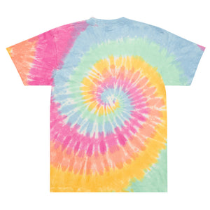 Oversized tie-dye Mousai t-shirt