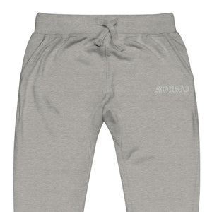 Embroidered  Fleece Sweatpants